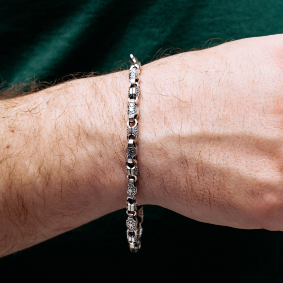 Серебряный браслет &amp;quot;Арктика&amp;quot; - 4