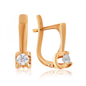 Золотые серьги