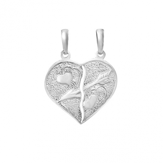 Срібна підвіска &amp;quot;Серце&amp;quot; - 1