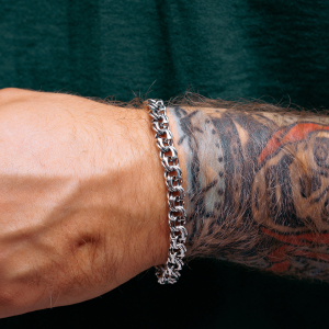 Серебряный браслет "Козацкий Бисмарк"