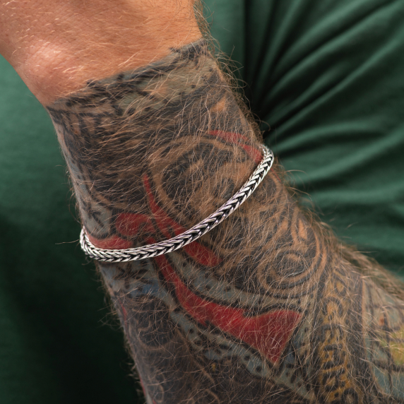 Срібний браслет "Кардинал" - 3 Срібний браслет "Кардинал" - 3