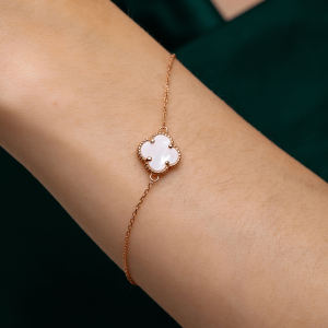 Золотой браслет "Cloveria"