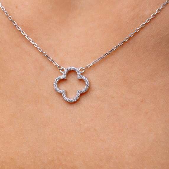 Серебряное колье &amp;quot;Cloveria&amp;quot; - 3