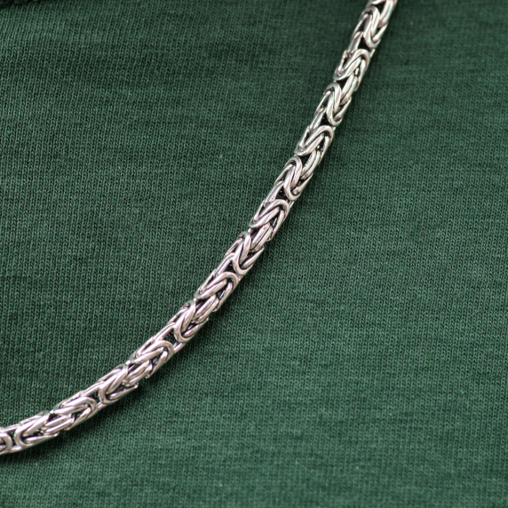 Серебряная цепочка &amp;quot;Лисий хвост&amp;quot; - 2