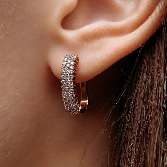 Золотые серьгие - 2