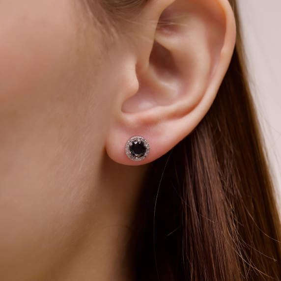 Серебряные пусеты - 1