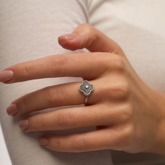 Серебряное кольцо &amp;quot;Cloveria&amp;quot; - 3