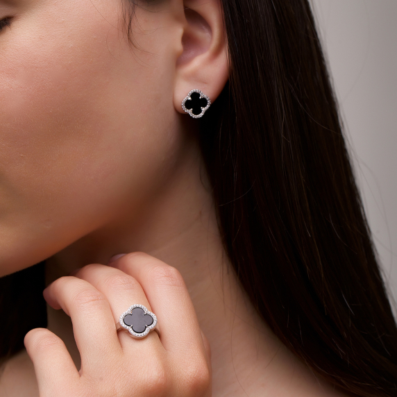 Серебряное кольцо &amp;quot;Cloveria&amp;quot; - 4