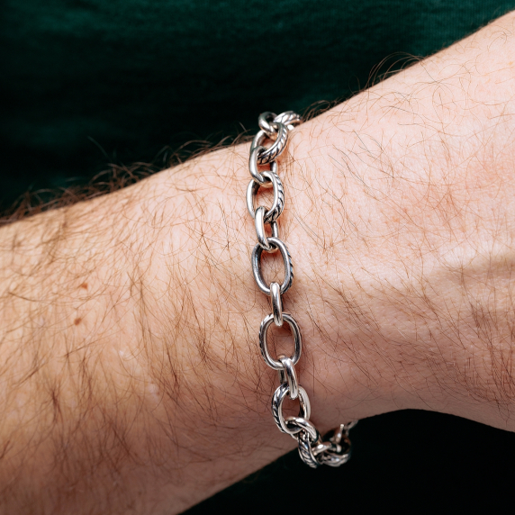 Серебряный браслет &amp;quot;Вектор&amp;quot; - 3