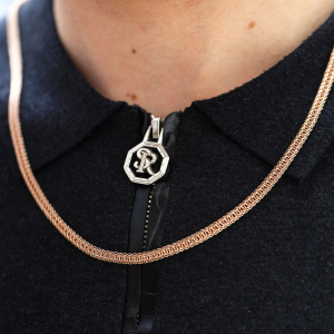 Золотая цепочка "Армянский бисмарк" 65 см