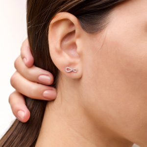 Серебряные пусеты