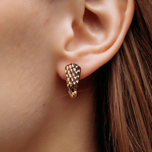 Золотые серьги