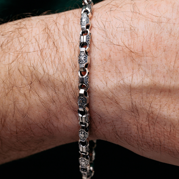 Серебряный браслет "Арктика" - 3 Серебряный браслет "Арктика" - 3