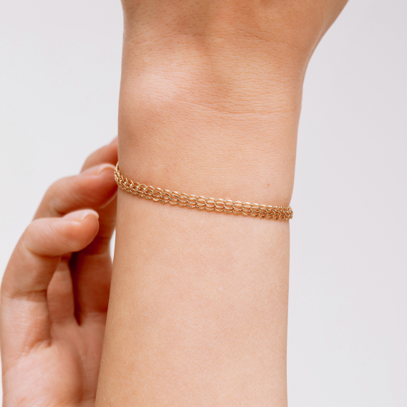 Золотий браслет &amp;quot;Венеція&amp;quot; - 3