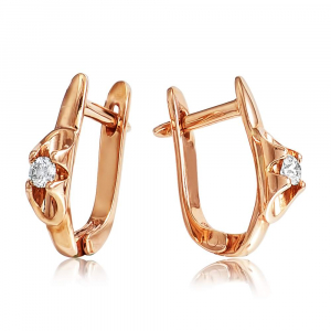 Золотые серьги