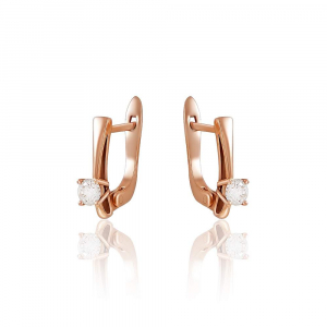 Золотые серьги