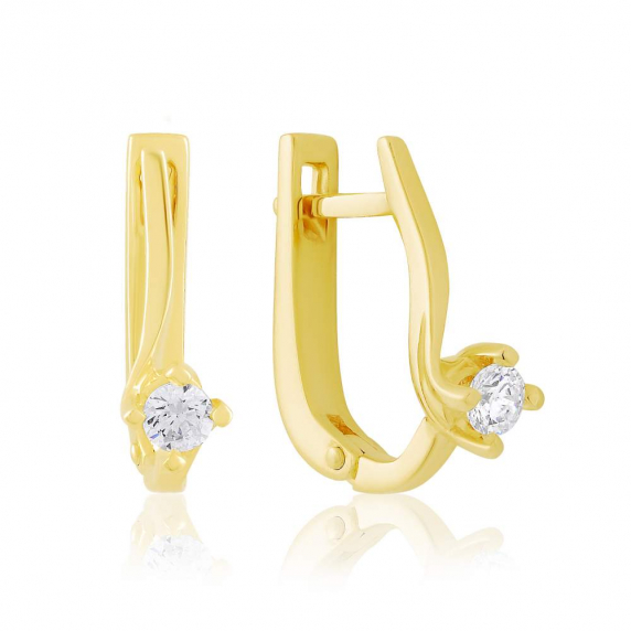 Золотые серьги - 1