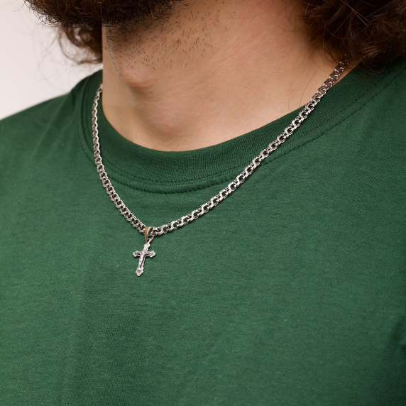 Серебряный крестик - 3