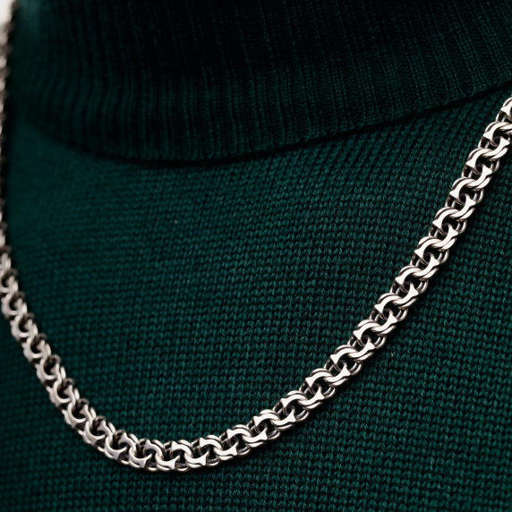 Срібний ланцюг &amp;quot;Бісмарк&amp;quot; 65р - 3