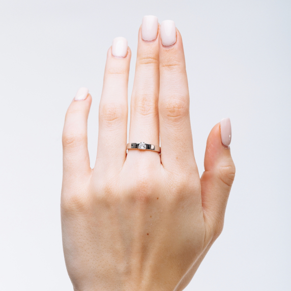 Срібна каблучка &amp;quot;Серце&amp;quot; - 5