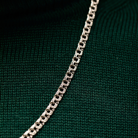 Серебряная цепочка &amp;quot;Бисмарк&amp;quot; - 2