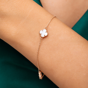 Золотой браслет "Cloveria"