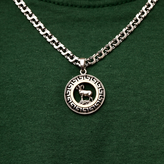 Серебряный подвес &amp;quot;Овен&amp;quot; - 3