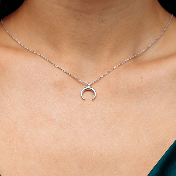 Серебряное колье "Месяц" - 3 Серебряное колье "Месяц" - 3