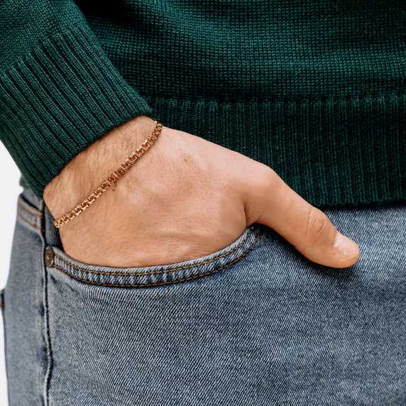 Золотий браслет &amp;quot;Арабський бісмарк&amp;quot; - 5