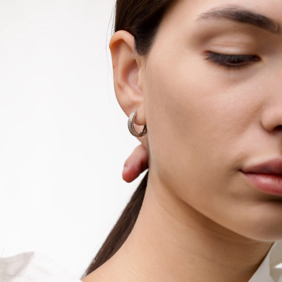 Серебряные серьги - 4