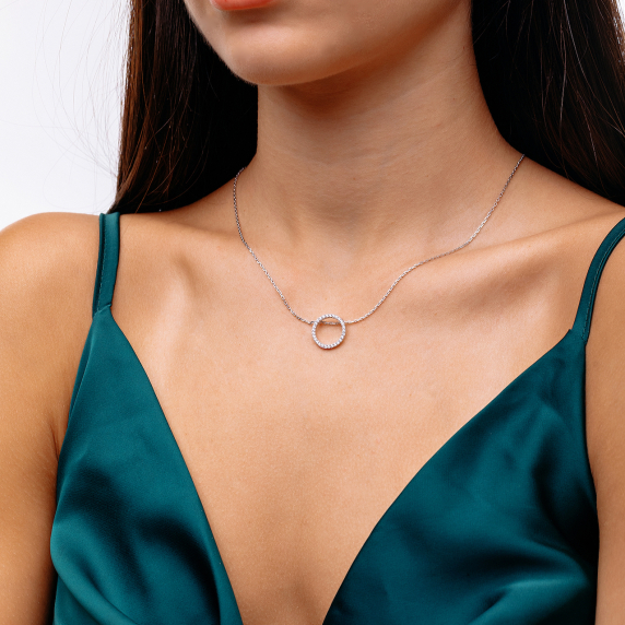 Серебряное колье &amp;quot;Око&amp;quot; - 4