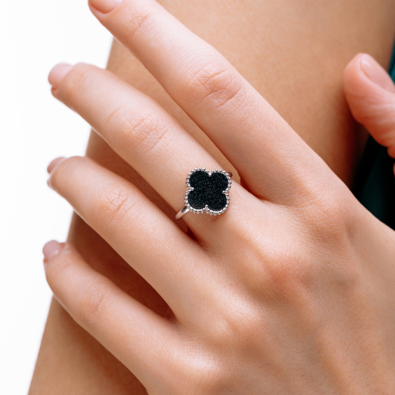 Серебряные кольцо &amp;quot;Cloveria&amp;quot; - 6