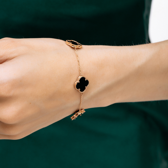Золотой браслет &amp;quot;Cloveria&amp;quot; - 4