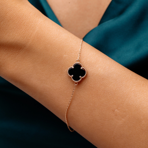 Золотой браслет "Cloveria"