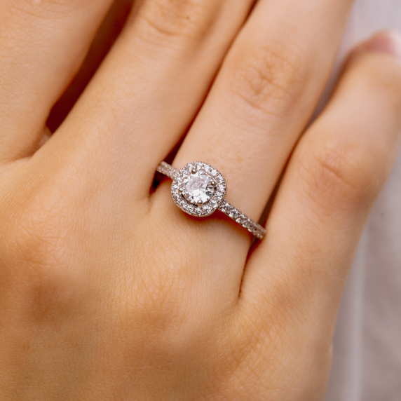 Серебряное кольцо &amp;quot;Блеск&amp;quot; - 2