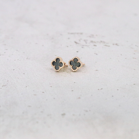 Золотые пусеты &amp;quot;Cloveria&amp;quot; - 1