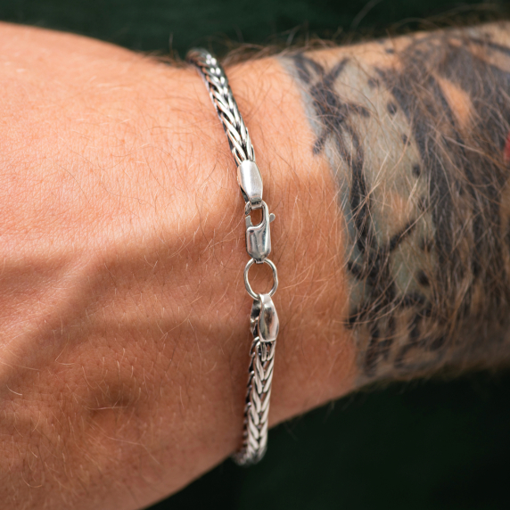 Срібний браслет "Кардинал" - 7 Срібний браслет "Кардинал" - 7