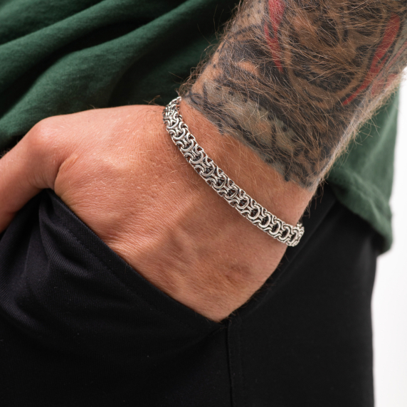 Серебряный браслет &amp;quot;Рамзес&amp;quot; - 1