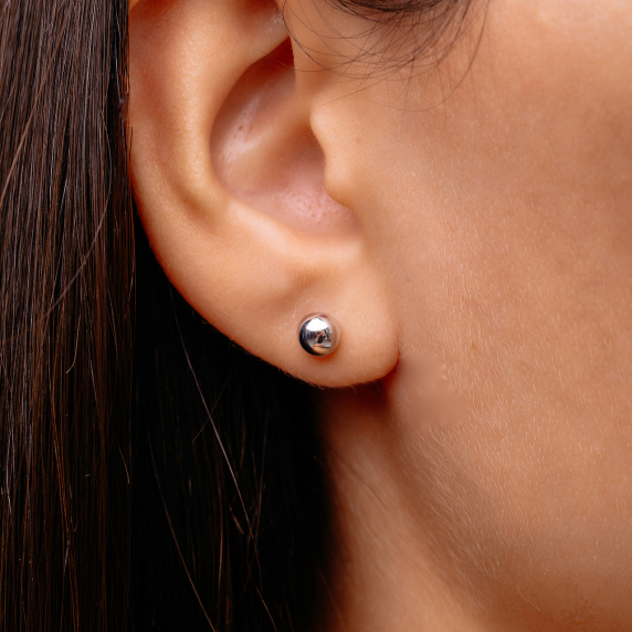 Серебряные пусеты - 3 Серебряные пусеты - 3