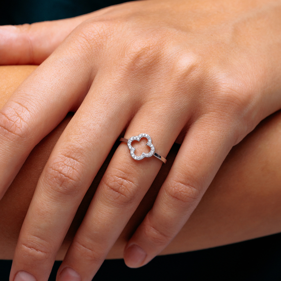 Срібна каблучка &amp;quot;Cloveria&amp;quot; - 3