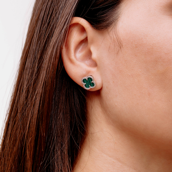 Срібні сережки &amp;quot;Cloveria&amp;quot; - 1