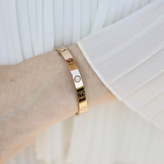 Золотий браслет &amp;quot;Кохання&amp;quot; - 2