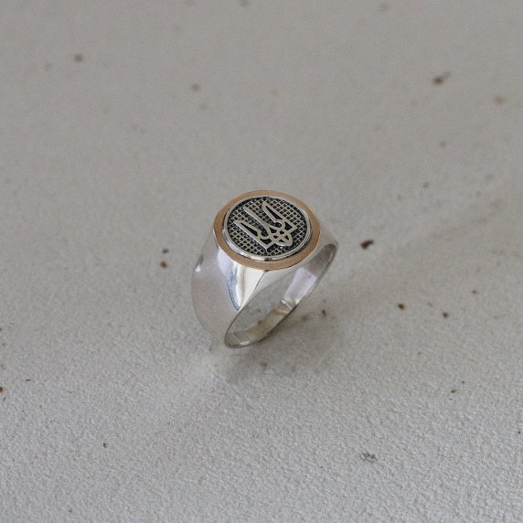 Срібний перстень &amp;quot;Тризуб&amp;quot; - 2