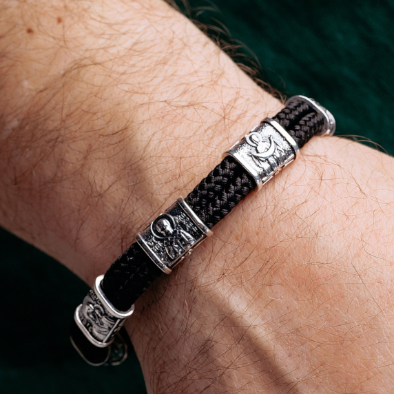 Срібний браслет &amp;quot;Шість Святих&amp;quot; - 2