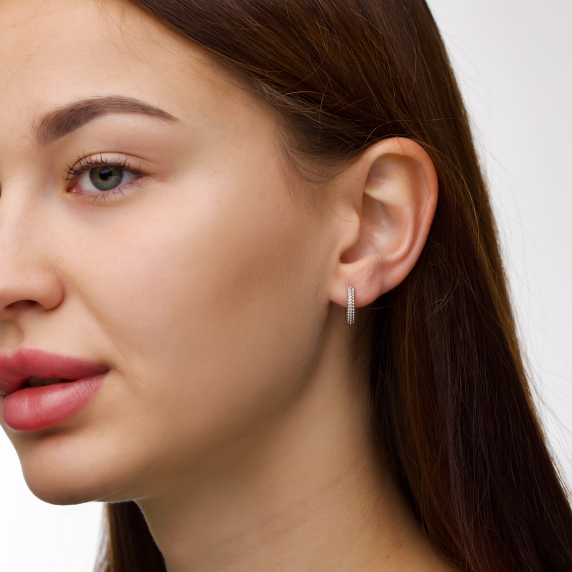 Серебряные серьги - 2