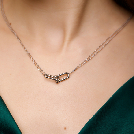 Срібне кольє - 2