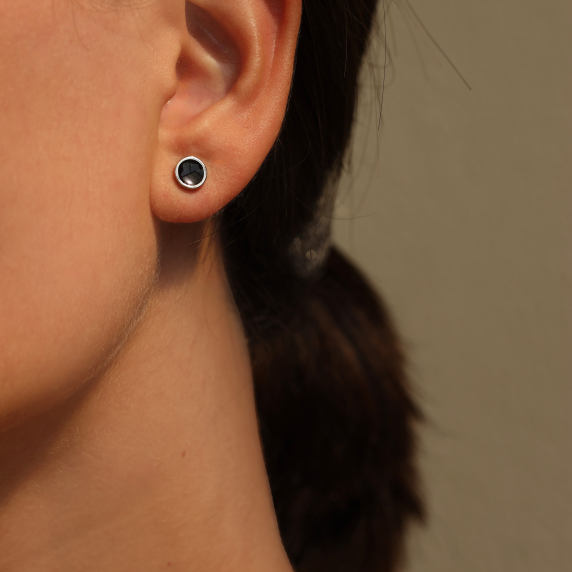 Серебряные пусеты - 6 Серебряные пусеты - 6