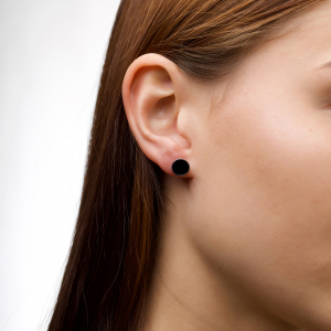 Серебряные пусеты