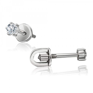 Золотые пусеты