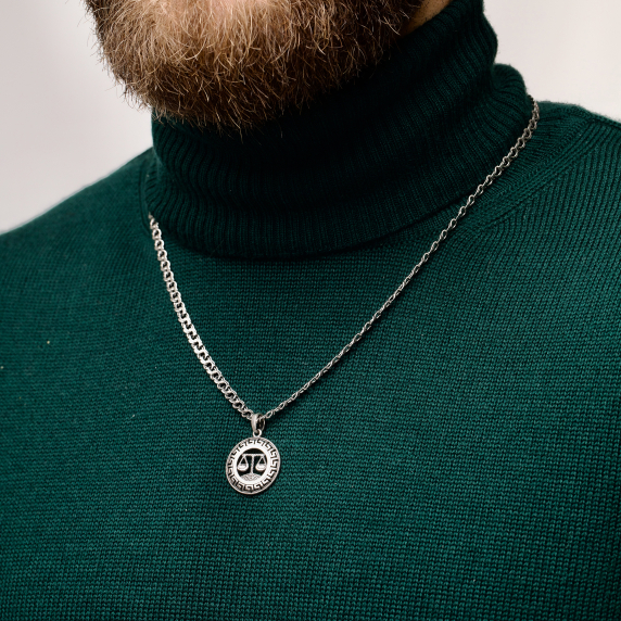 Срібний підвіс &amp;quot;Ваги&amp;quot; - 3